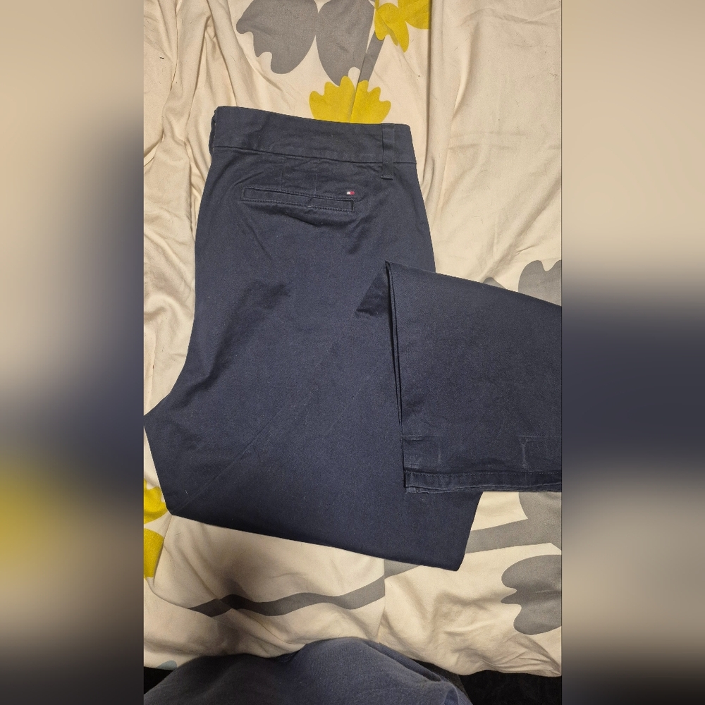 Women's Dark Blue Chinos